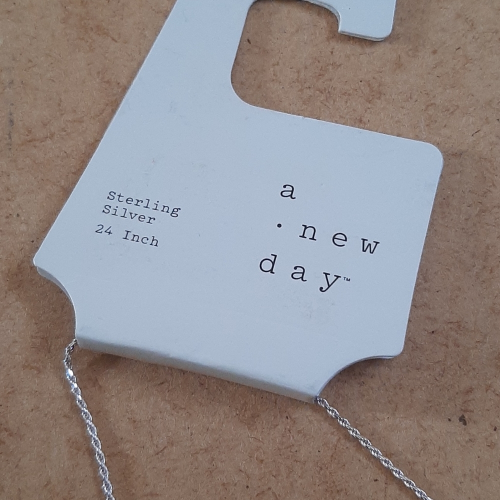 New Sterling Silver Solid Rope Chain Necklace - image 8